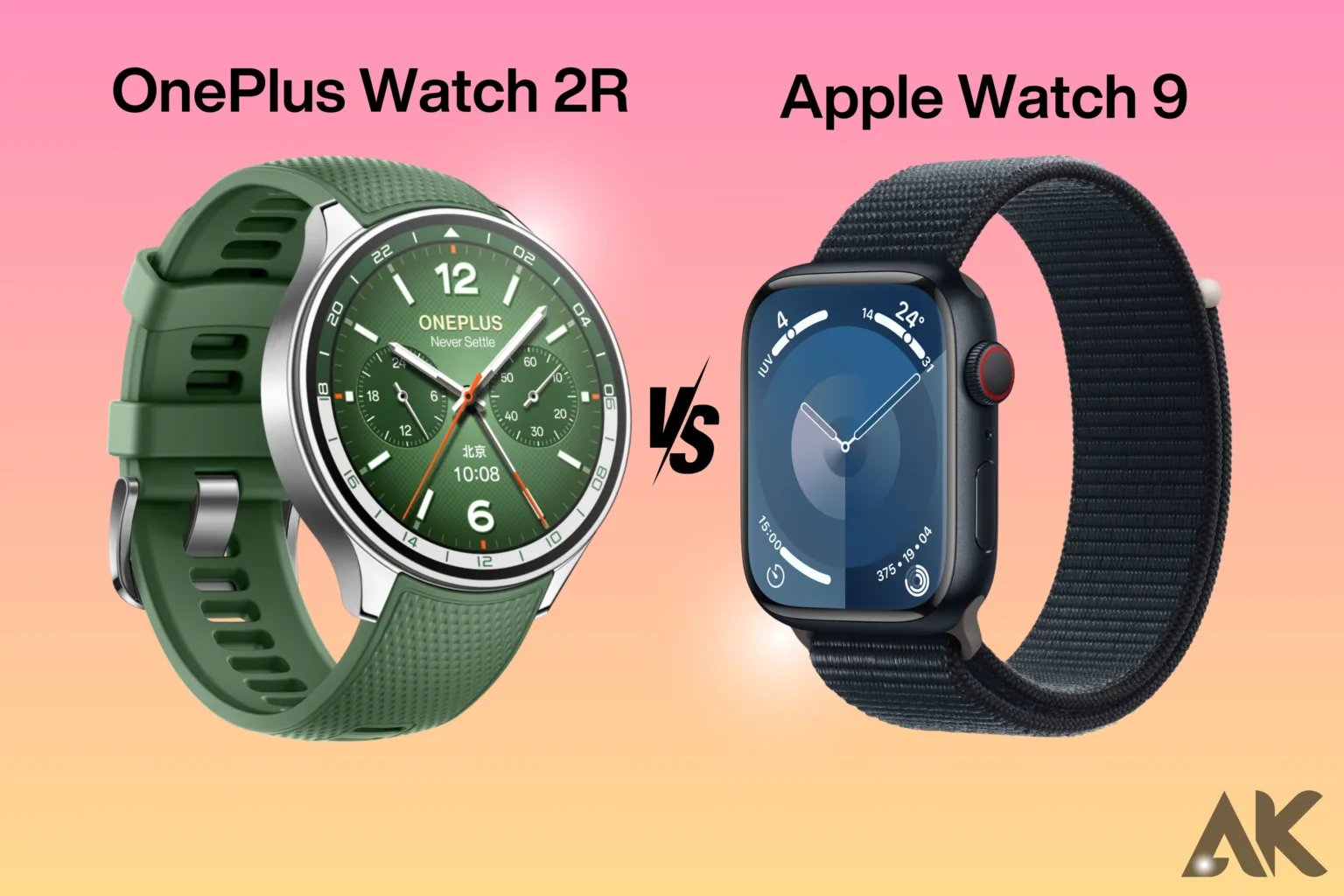 OnePlus Watch 2R vs Apple Watch 9