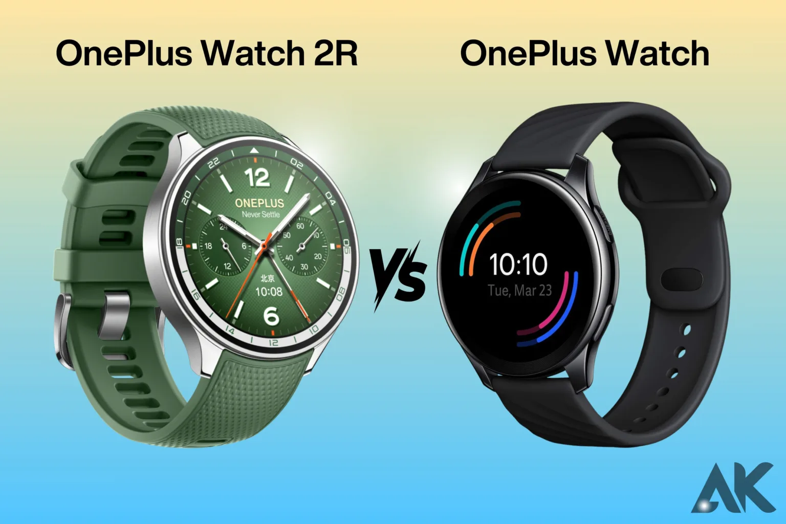 OnePlus Watch 2R vs OnePlus Watch