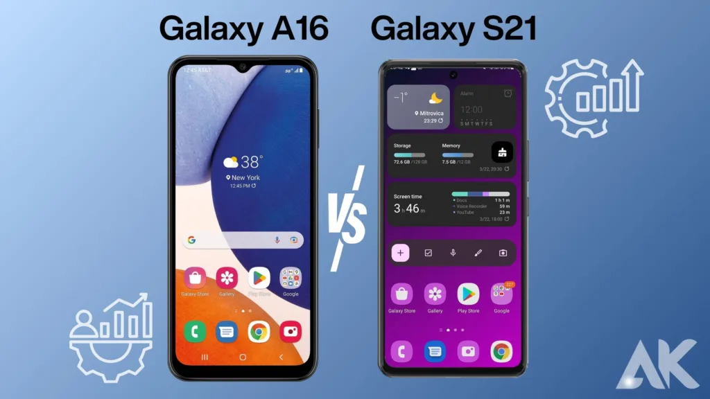 Galaxy A16 vs Galaxy S21