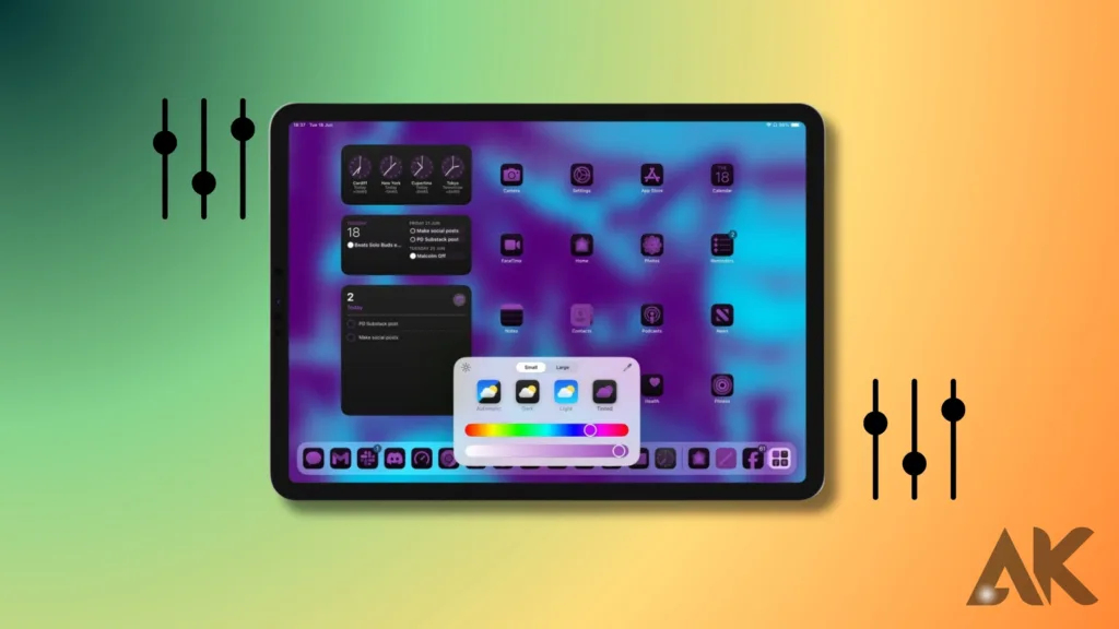 How to enable widgets in iPadOS 18.2