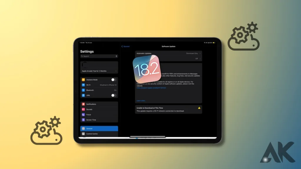 How to install iOS 18.2 on iPad?