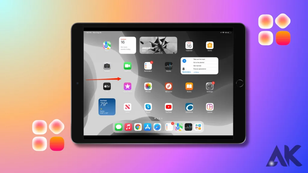 IPadOS 18.2 home screen customization