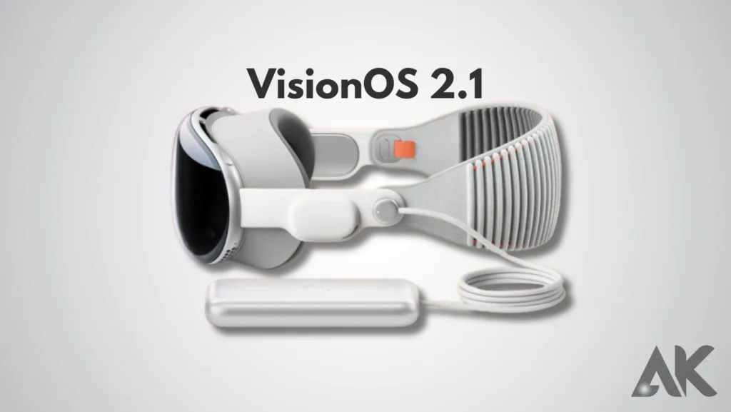 How to install vision os 2.1