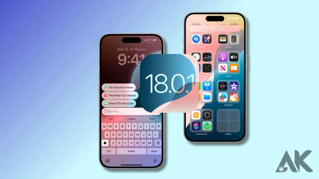 IOS 18.0.1 supported devices