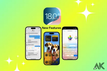 iOS 18.0.1 New Features