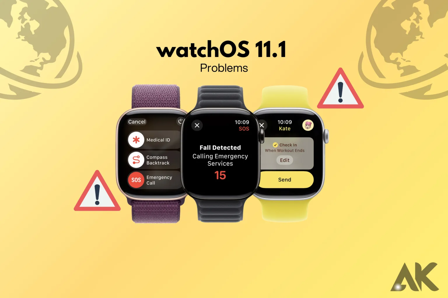 watchOS 11.1 problems