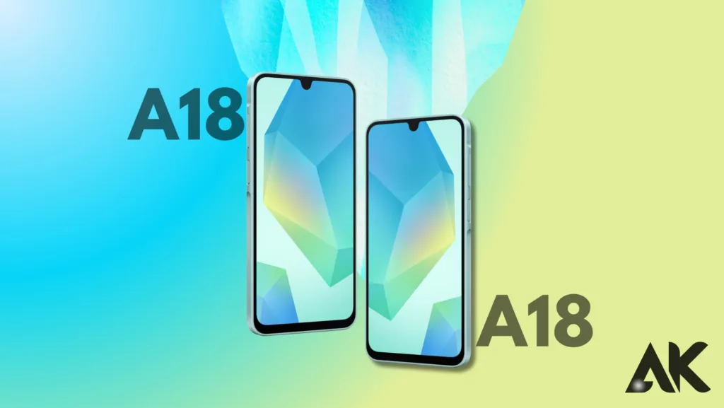 Galaxy A18 features