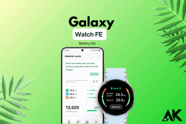 Galaxy Watch FE Battery Life