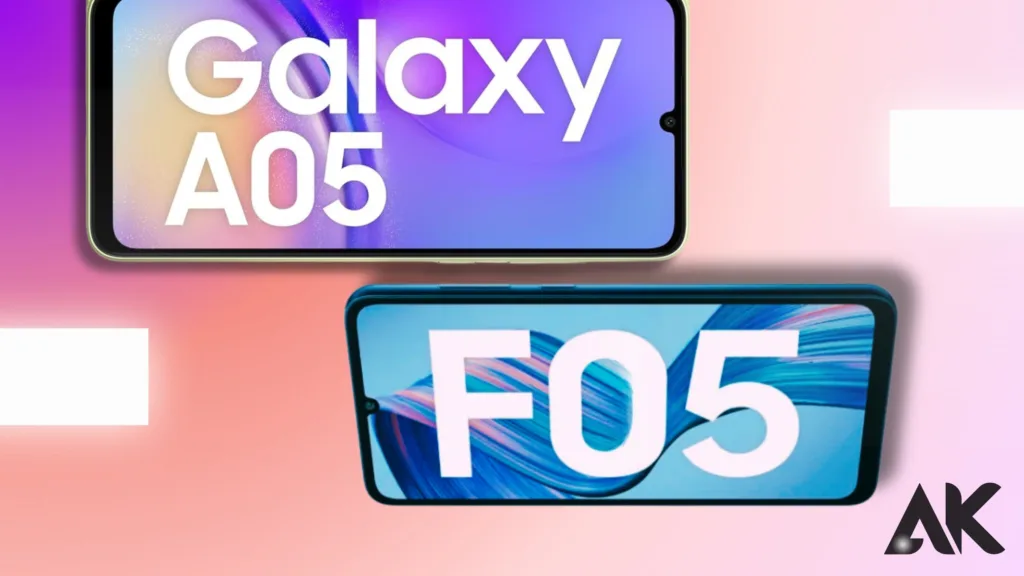 Galaxy F05 vs Galaxy A05