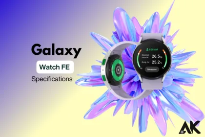 Galaxy Watch FE specifications