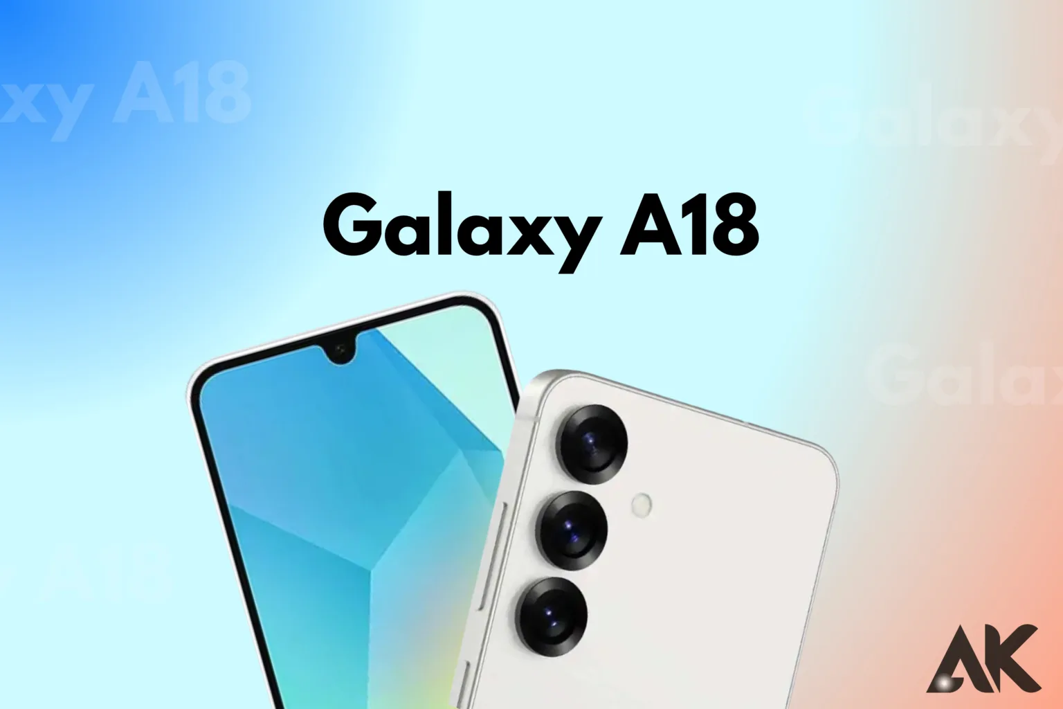 galaxy a18