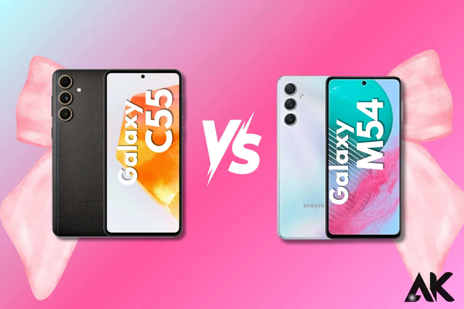 Galaxy C55 vs Galaxy M54