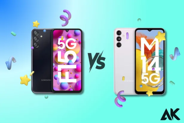 Galaxy F15 vs Galaxy M14