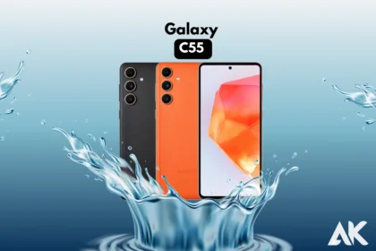 Samsung Galaxy C55 waterproof feature