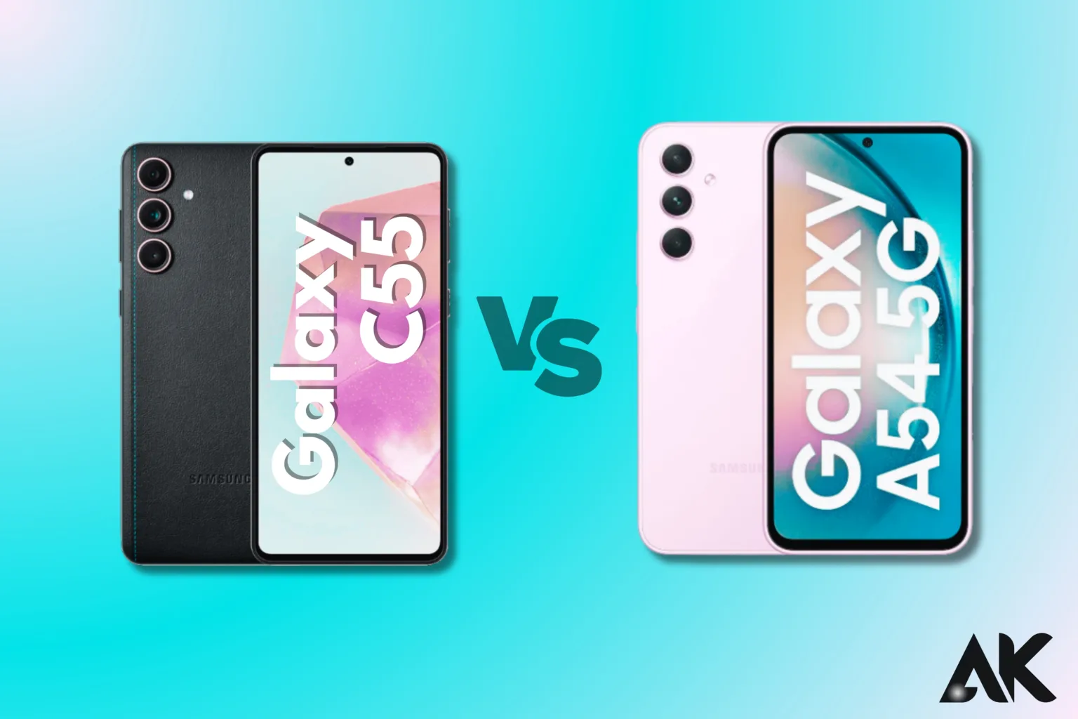 Samsung Galaxy C55 vs A54 Which Is the Best Choice for 2024