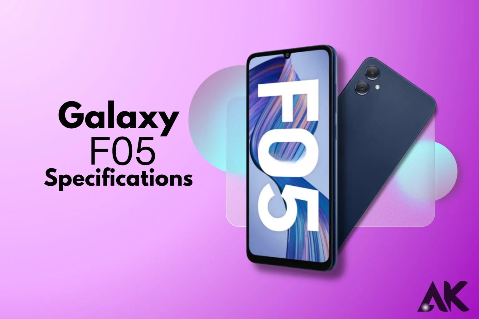 Samsung Galaxy F05 specifications