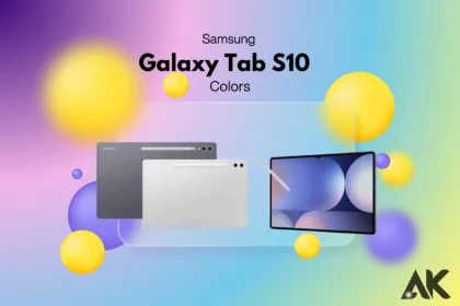 Samsung Galaxy Tab S10 colors