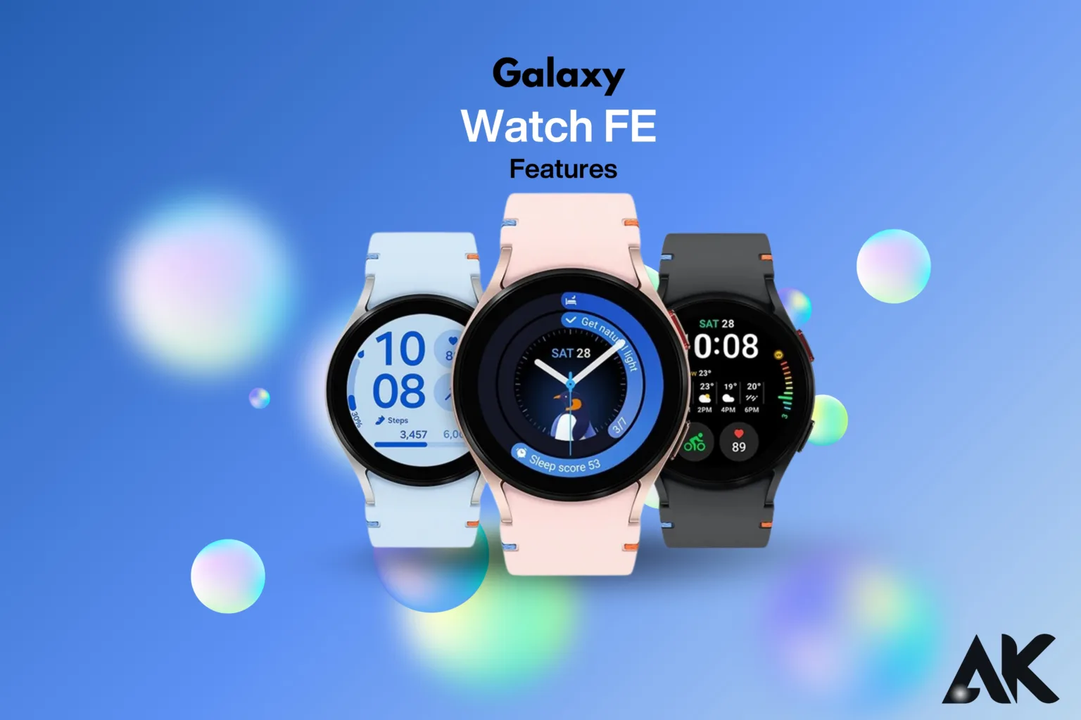 Samsung Galaxy Watch FE features