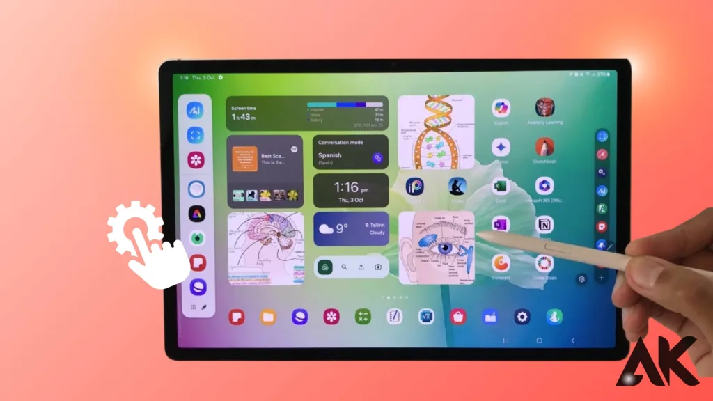 How to set up Galaxy Tab S10