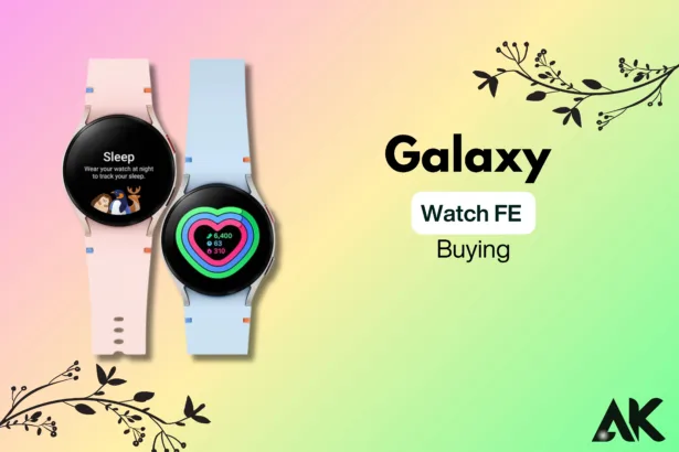 What Makes the Galaxy Watch FE Worth Buying in 2024