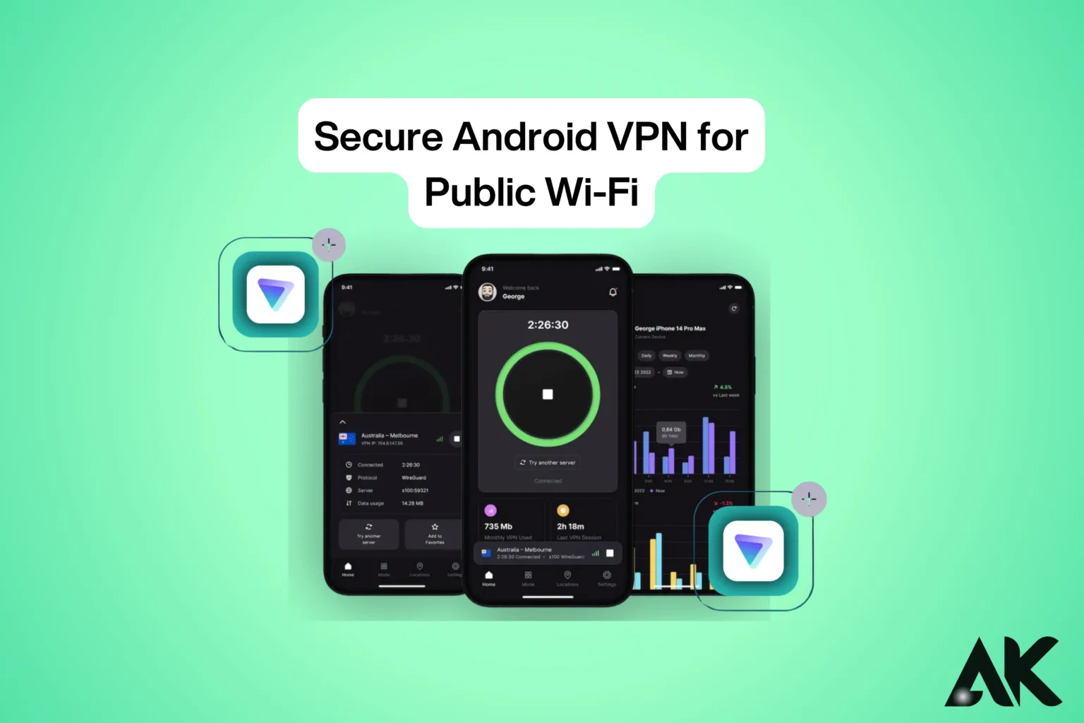 Secure Android VPN for public Wi-Fi