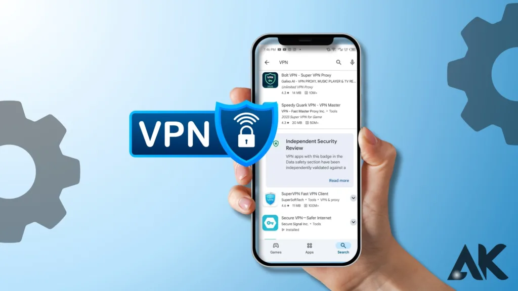 How to configure a VPN