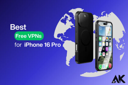 Free VPN iPhone 16 Pro