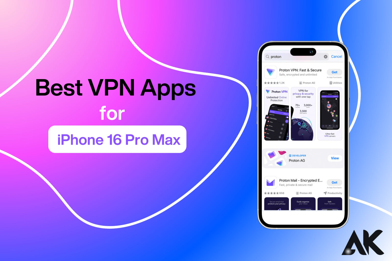 Best VPN apps for iPhone 16 Pro Max