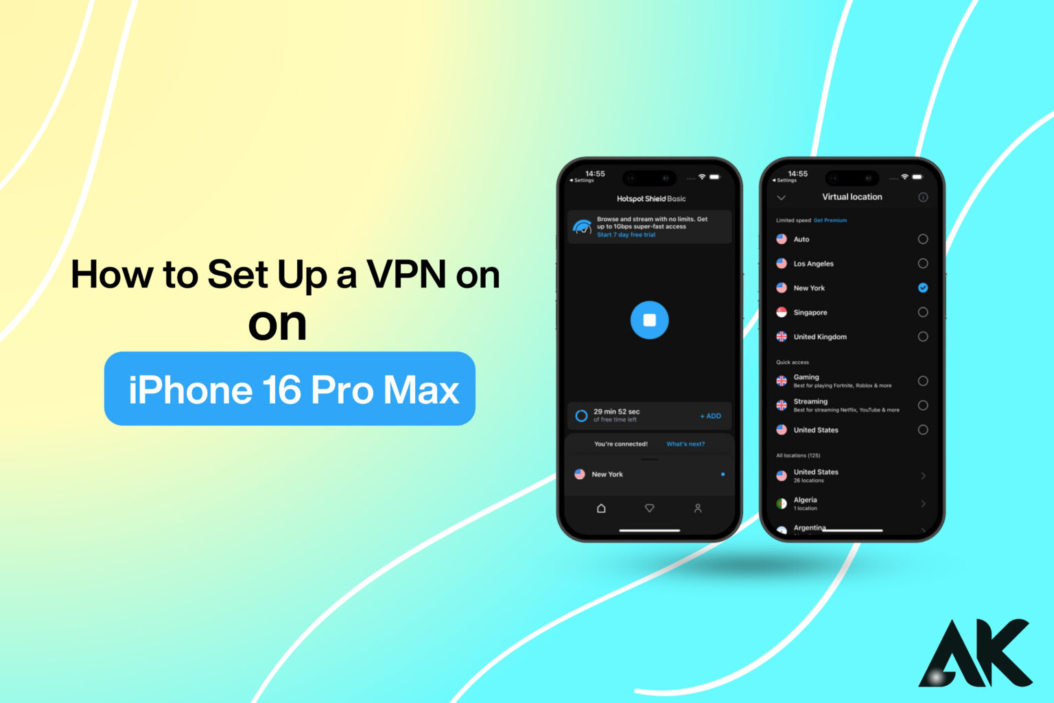 How to set up a VPN on iPhone 16 Pro Max