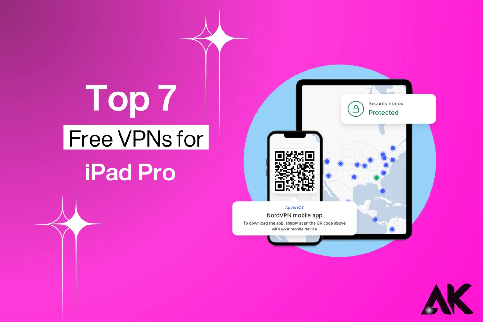 Top 7 Free VPNs for iPad Pro Secure and Easy to Use