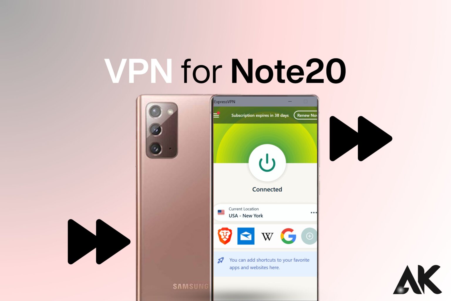 VPN for Note20