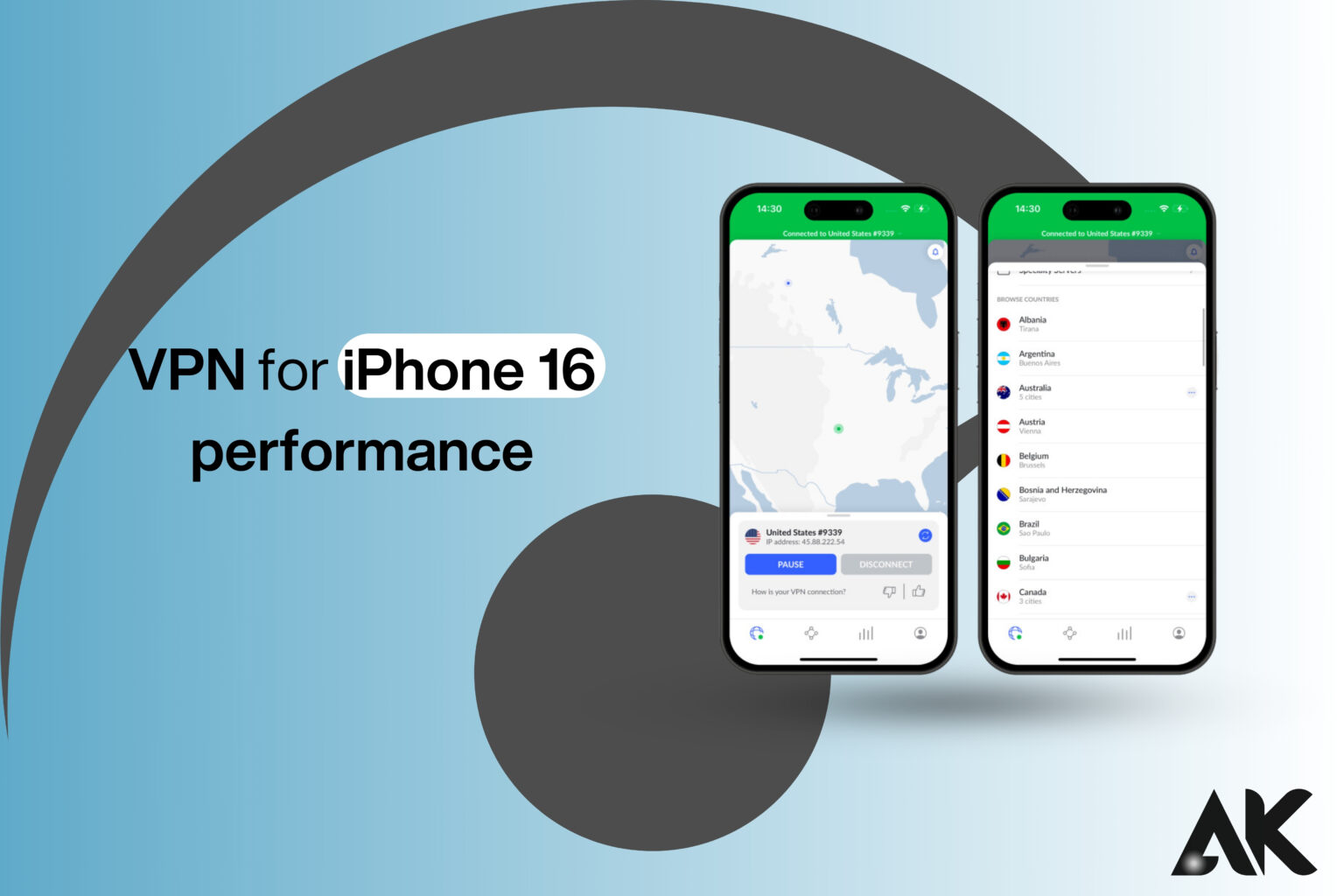 VPN for iPhone 16 performance