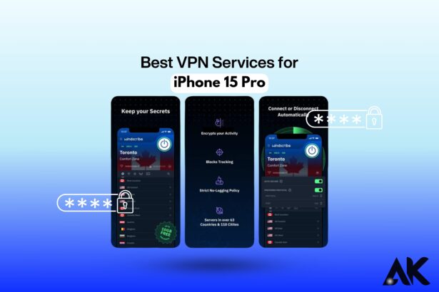 Comparing the best VPN services for iPhone 15 Pro