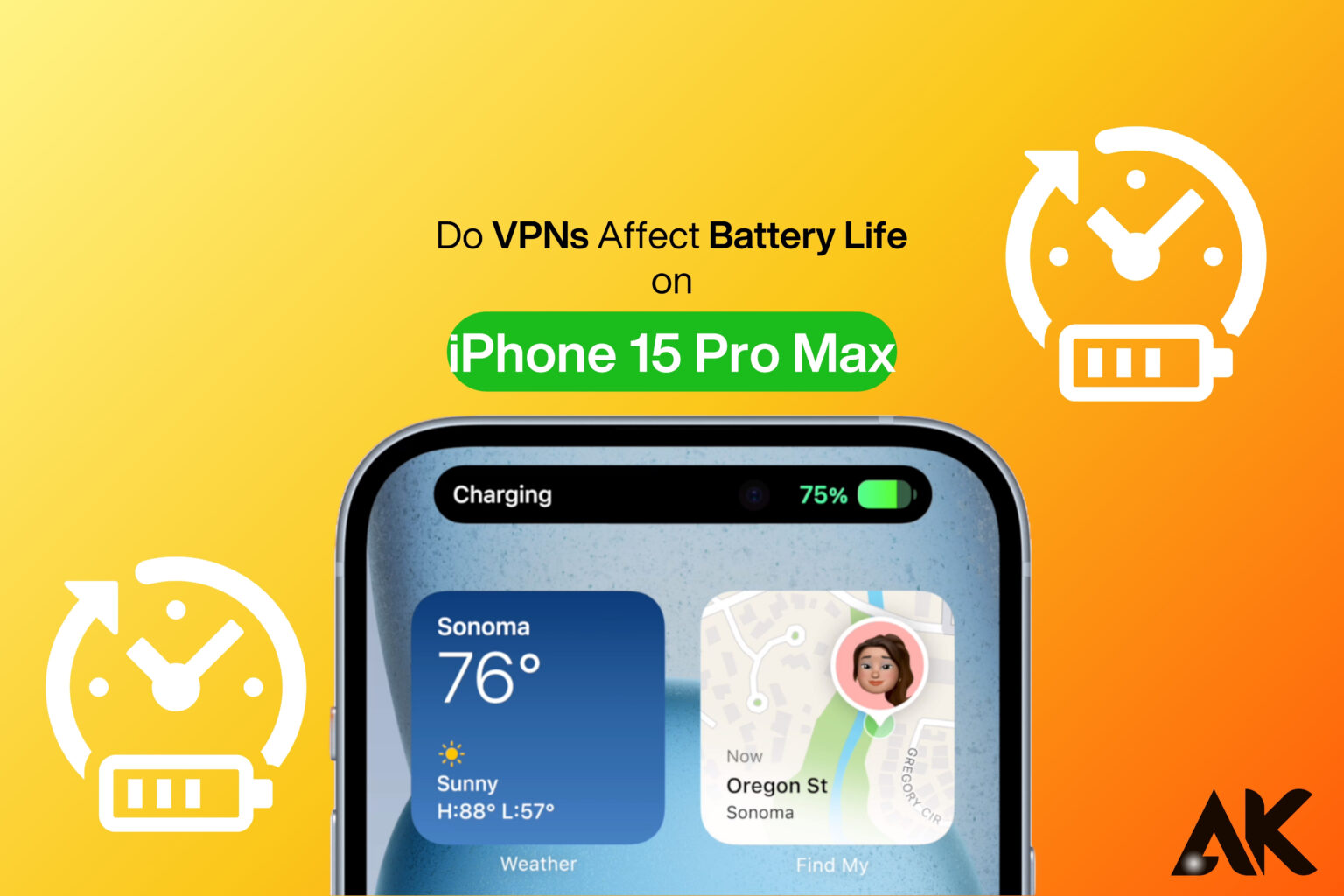 Do VPNs affect battery life on iPhone 15 Pro Max?