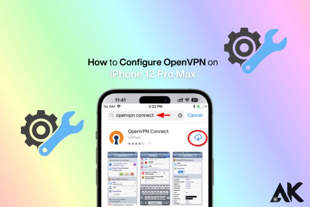 How to configure OpenVPN on iPhone 12 Pro Max