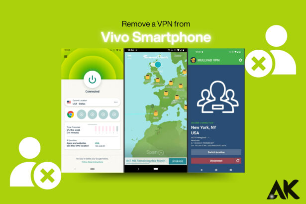 how to remove a VPN from Vivo smartphone