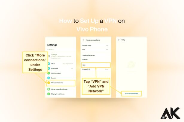 How to Set Up a VPN on Vivo Phone 5