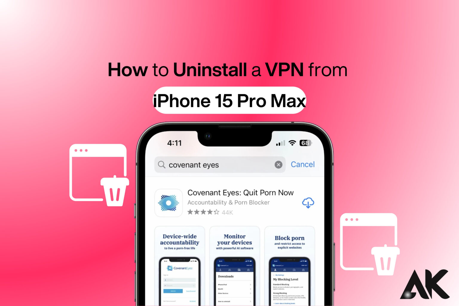 How to Uninstall a VPN from iPhone 15 Pro Max