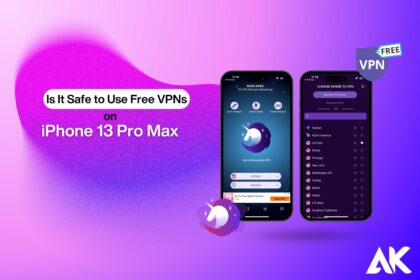 Is it safe to use free VPNs on iPhone 13 Pro Max