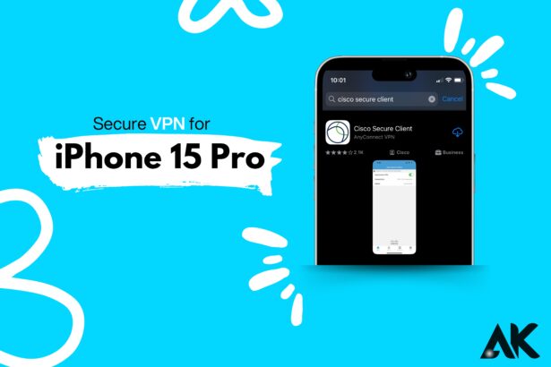 Secure VPN for iPhone 15 Pro