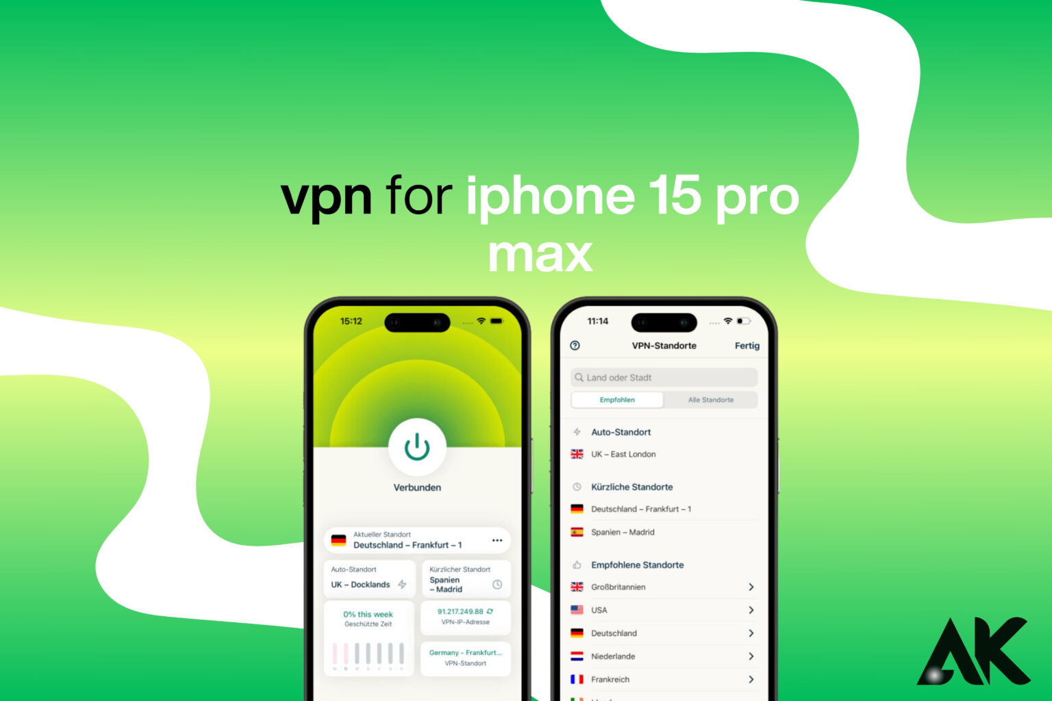 VPN for iPhone 15 Pro Max