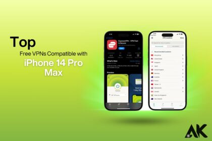 Top free VPNs compatible with iPhone 14 Pro Max