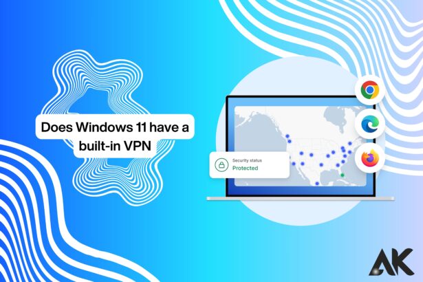 Does Windows 11 have a built-in VPN