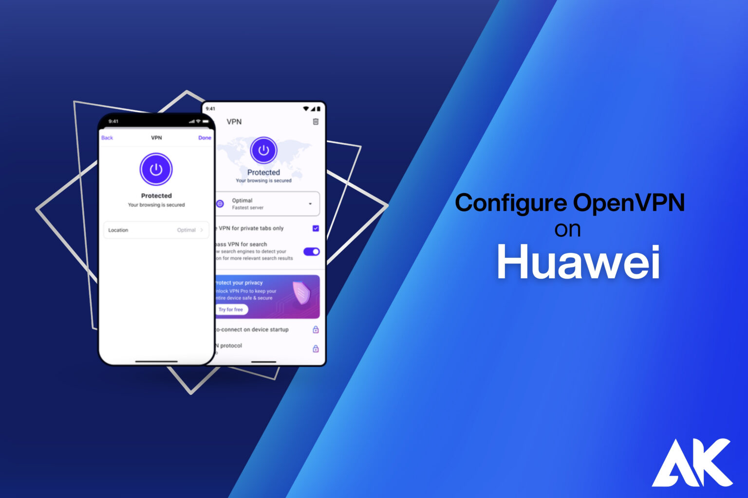 How to configure OpenVPN on Huawei devices