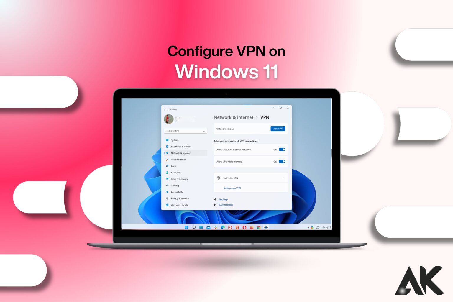 How to configure VPN on Windows 11